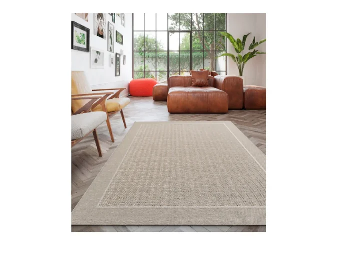 Alfombra INDY borde beige en Beige - Alfombras, Uruguay | Finkel, vista 3