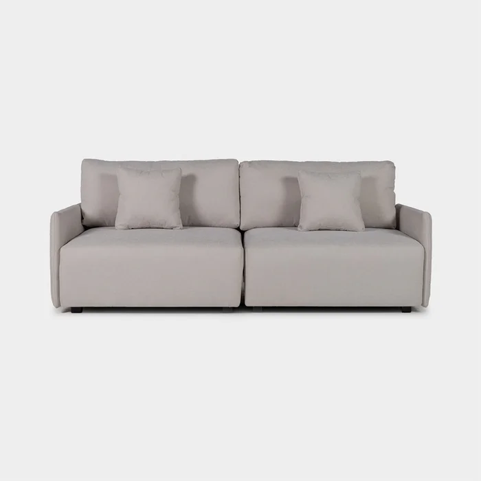 Sofá Modulare - 2 módulos - Tela Microfibra - FX4-10 (Beige) en Beige - Sillones y sofás, Uruguay | Nyr, vista 2