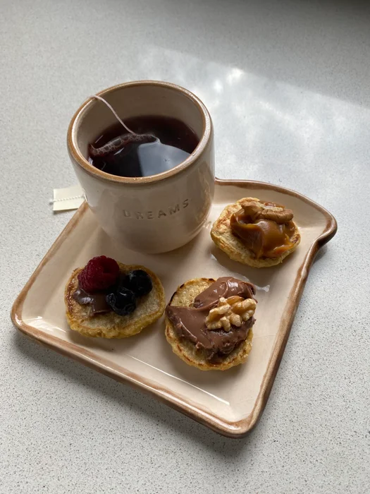 Set vaso y plato tostada en cerámica - Decoración, Uruguay | Dreams On Time