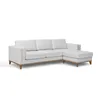 Sillón Con Chaise Más De 4 Cuerpos Tela-premium Gris Easy Clean Luxor Premium Gris Cla en Gris - Sillones y sofás, Uruguay | Divino, vista 3 de 6
