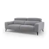 Sofá Keisy - Tela Microfibra - 3 cuerpos - Nikki 3 (Gris) en Gris - Sillones y sofás, Uruguay | NYR, vista 2 de 8