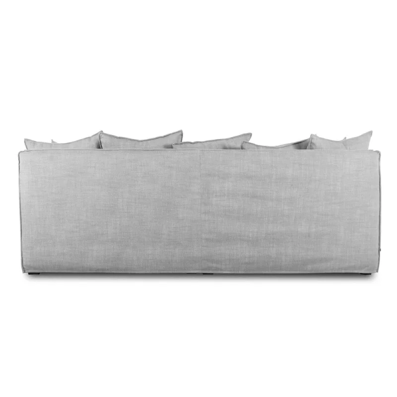 Sofá 4 Cuerpos Tela-premium Gris Bahama en Gris - Sillones y sofás, Uruguay | Divino, vista 4