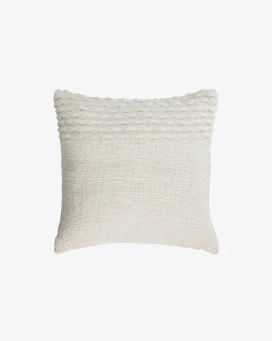 Almohadón Beva blanco 45 x 45 cm en Blanco, Uruguay | Kavehome