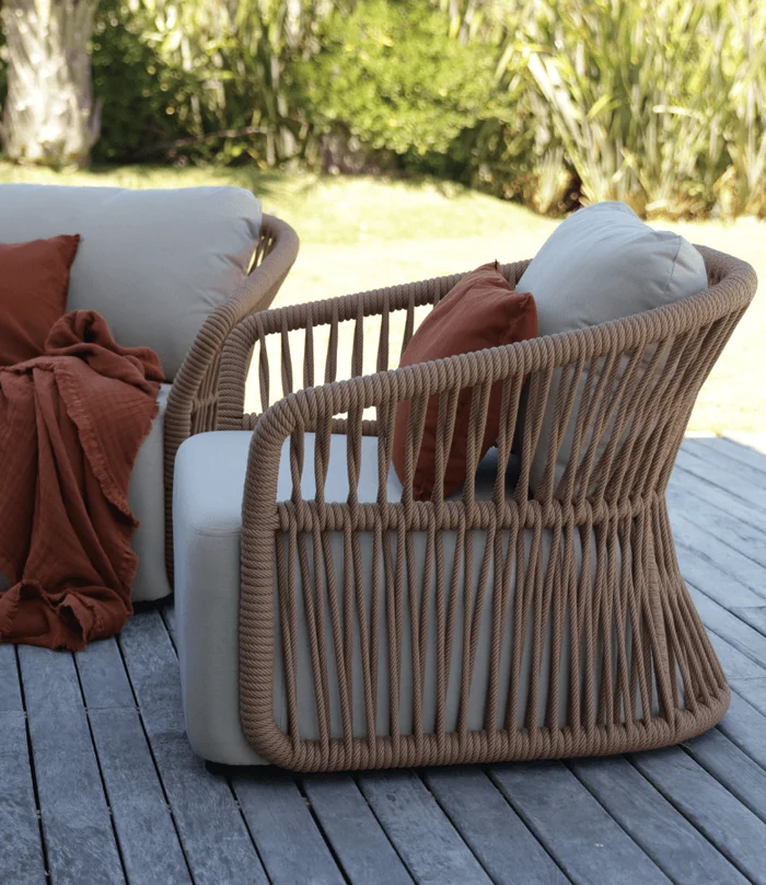 BUTACA MENORCA MOCA en Marrón - Muebles para el exterior, Uruguay | Masinfinito Casa, vista 2