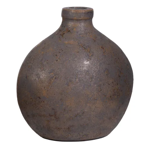 Jarrón 13.0480 Gris Cerámica 13048 en Gris - Jarrones, Uruguay | Divino