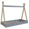 Cama Bosque Montessori 1 plaza Azul - Dormitorio, Uruguay | RM Muebles y Deco, vista 3 de 3
