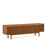 Rack Dune - Ripado - Natural en Marrón - Muebles para TV, Uruguay | NYR, vista 3 de 6