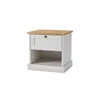 Mesa de Luz - 1 Cajón - Línea Valenciana - Blanco en Blanco - Mesas de luz, Uruguay | Rústico Hogar, vista 1 de 4