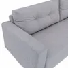Sofa 4 cuerpos tela Gris respaldo capitoneado en Gris - Sillones y sofás, Uruguay | Champagne Home, vista 2 de 3