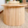 Mesa de centro varillada en Madera natural - Mesas de living, Uruguay | Decoramuss, vista 3 de 4