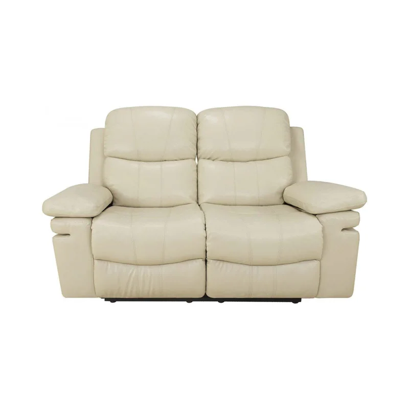 Sillón Reclinable 2 Cuerpos Pu Natural-beige Mr2138 Cream en Beige - Sillones y sofás, Uruguay | Divino, vista 4