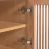 Banco Beyla con 2 puertas de madera maciza y chapa de roble 98,5 cm FSC 100% en Madera natural - Butacas, banquetas y puffs, Uruguay | Kavehome, vista 6 de 9