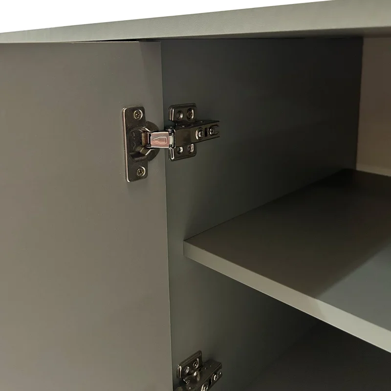 Rack Arco 160cm – Verde en Madera natural - Muebles para TV, Uruguay | Berna Home, vista 7