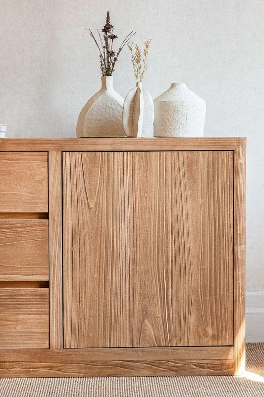 APARADOR MALVA - 2 MTS en Madera natural - Bibliotecas, Uruguay | La Iberica, vista 11