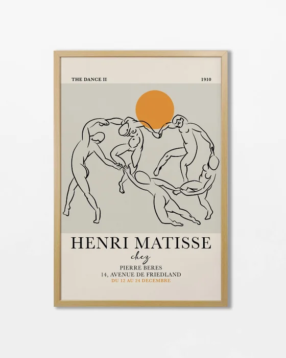 Matisse - La danza Chez - Láminas, Uruguay | La Cuadrería
