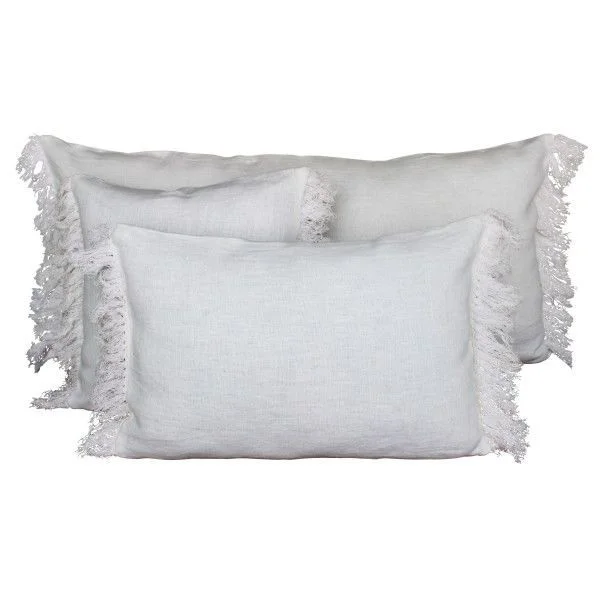 ALMOHADON WANI en Blanco - Textiles, Uruguay | Más Infinito Casa
