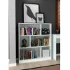 Biblioteca c/ reparticiones 93x108x30 Nogal - Living, Uruguay | Que Sal Muebleria, vista 5 de 7