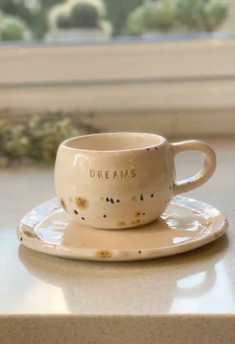 Cápsula dulce (taza y plato) en Beige - Decoración, Uruguay | Dreams On Time, vista 16
