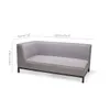Modulo Sofá - 2 Cuerpos - Ruby en Gris - Muebles para el exterior, Uruguay | Rústico Hogar, vista 5 de 5