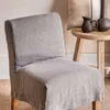 SILLA SOHO - LINO ALTO GRAMAJE - GRIS OSCURO en Gris - Butacas, banquetas y puffs, Uruguay | La Iberica, vista 9 de 10