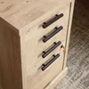 Escritorio en "L" con cajones - Sauder - Linea Mason Peak en Madera natural - Escritorios y sillas de escritorio, Uruguay | Rústico Hogar, vista 4 de 5
