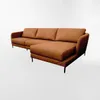 Sofá con Chaise JASPER Cognac DERECHO - Sillones y sofás, Uruguay | Viasono, vista 3 de 3