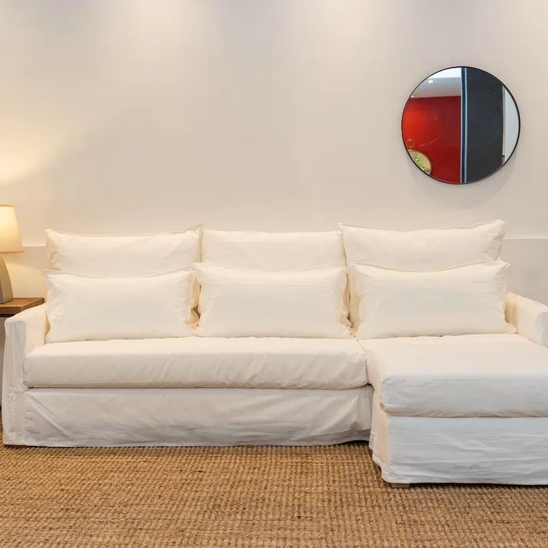 Sofa Santiago en Blanco - Sillones y sofás, Uruguay | Marvic