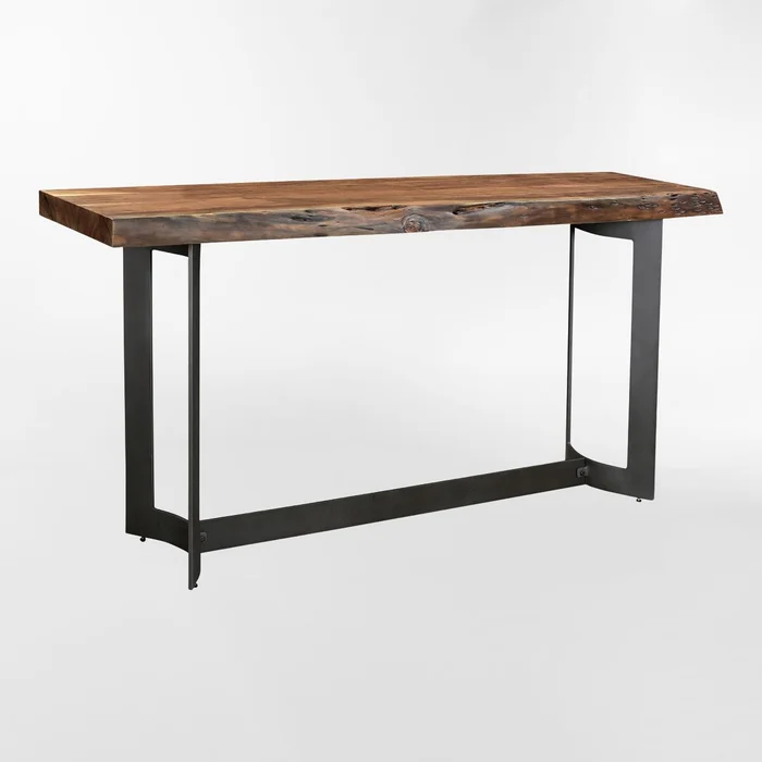 Consola BENT Marrón en Madera natural - Mesas de comedor, Uruguay | Viasono, vista 2