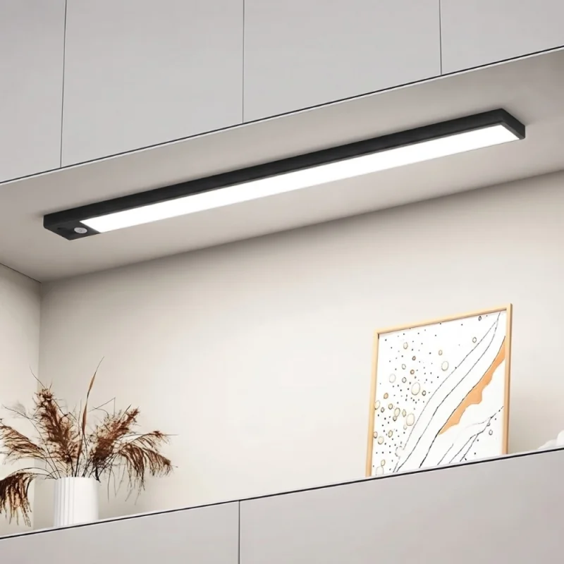 Lámpara Recargable Con Sensor De Movimiento Morais 60CM CCT Negro en Blanco - Lámparas colgantes, Uruguay | Serlux, vista 7