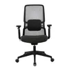 Silla De Oficina Malla-y-polipropileno Negro M2 en Negro - Escritorios y sillas de escritorio, Uruguay | Divino, vista 3 de 7