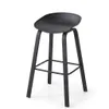Butaca Taburete Barra Shell – Total Negra - Butacas, banquetas y puffs, Uruguay | Berna home, vista 1 de 5