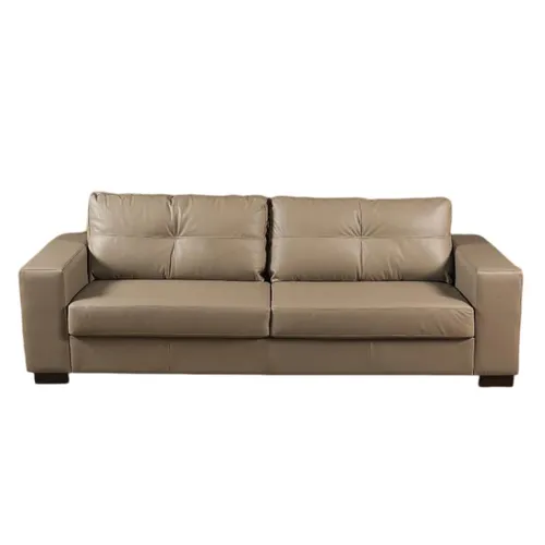 SOFA 100% CUERO - 3 CUERPOS - MODELO DOMINI - AVELLANA OPACO en Marrón - Sillones y sofás, Uruguay | Champagne Home