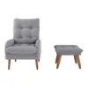Kit Poltrona + Puff Relax - Gris en Gris - Sillones y sofás, Uruguay | Ecowood, vista 3 de 5