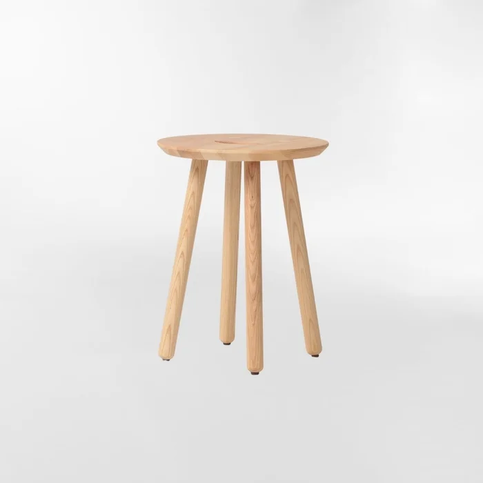 BANCO EMOJY MARRÓN en Madera natural - Butacas, banquetas y puffs, Uruguay | Viasono, vista 3