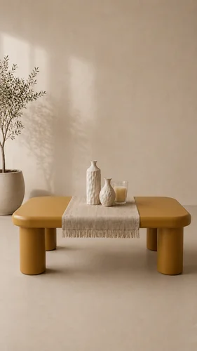 Mesa de centro contour en en mente - Mesas de living, Uruguay | Bloop Home, vista 4