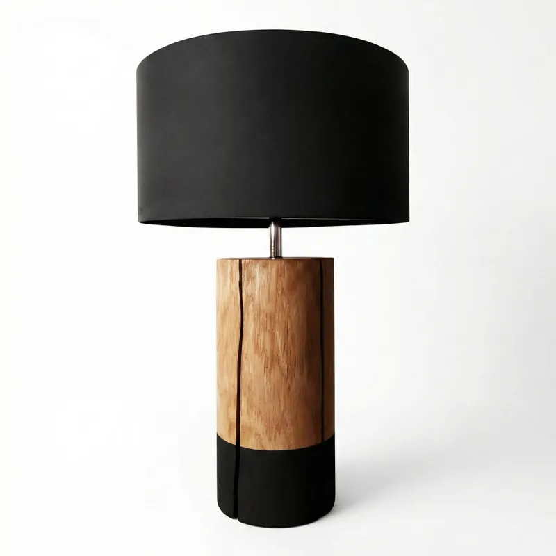 Lámpara de Mesa Nativo Oak en Multicolor - Lámparas de mesa, Uruguay | La Perla
