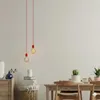Lámpara Colgante Decorativa Rainbow Rojo en Rojo - Lámparas colgantes, Uruguay | Serlux, vista 4 de 6