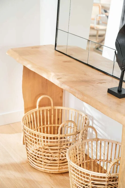 MESA DE ARRIMO IRREGULAR - NATURAL en Madera natural - Muebles para TV, Uruguay | La Iberica, vista 3