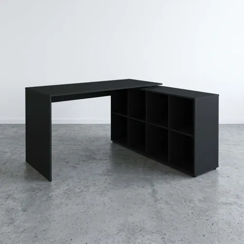 Escritorio Gamer Mdf Negro Nero en Negro - Escritorios y sillas de escritorio, Uruguay | Divino