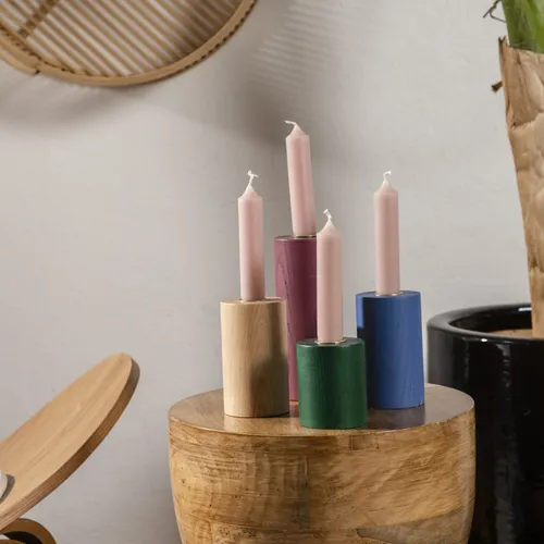 Portavelas Boni - Verde en Verde - Velas y Portavelas, Uruguay | Walnut