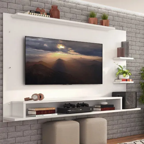 Panel TV con estante hasta 60 Pulgadas - Muebles para TV, Uruguay | Balton