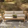 MESA LIVING MARA TEKA NATURAL 180X80X30 en Madera natural - Muebles para el exterior, Uruguay | Masinfinito Casa, vista 2 de 2