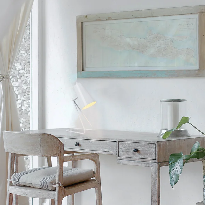 Lámpara de Mesa San Petesburgo en Blanco - Lámparas de mesa, Uruguay | Serlux, vista 3