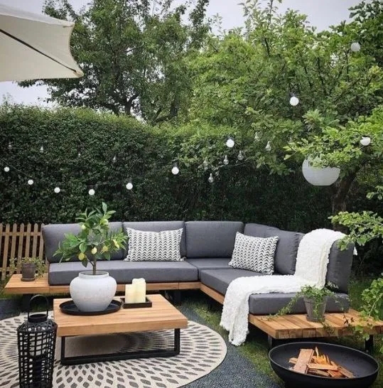 Juego de Exterior California en Gris - Sillones y sofás, Uruguay | Treehouse Deco