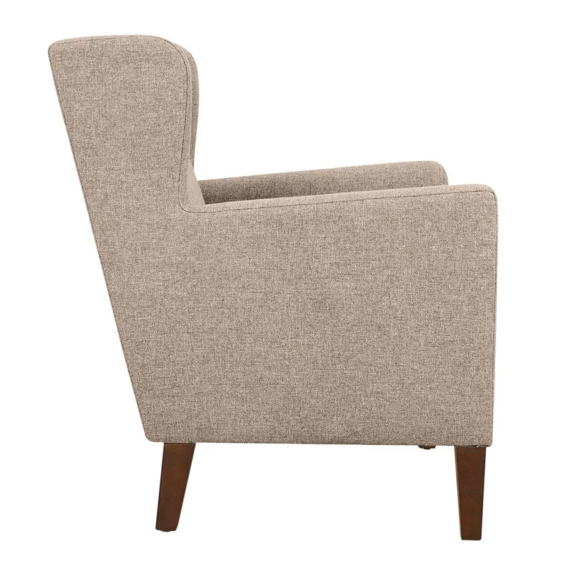 Butaca Marrón Tela Aristocrata en Beige - Sillones y sofás, Uruguay | Divino, vista 5