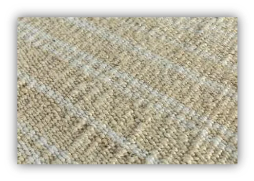 ALFOMBRA YUTE EUCALYPTUS BLANCO en Blanco - Alfombras, Uruguay | Sentido Jose Ignacio, vista 2