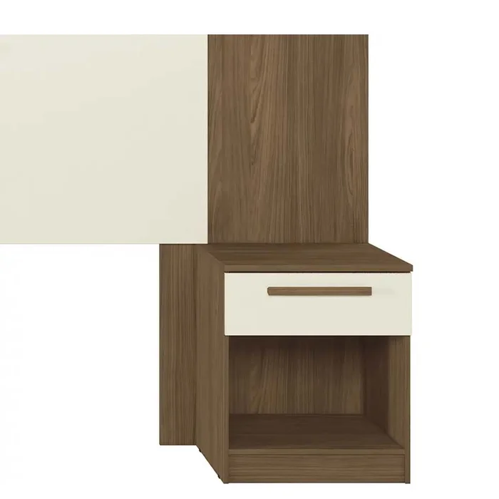 Respaldo Dormitorio 2 Plazas Queen Mesas De Luz 1 Cajon en JATOBA ARENA - Respaldos de cama, Uruguay | Soy Hogar, vista 4
