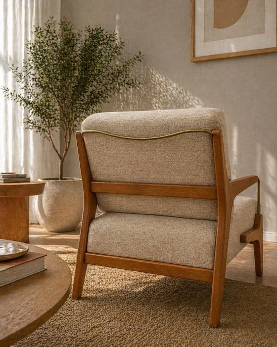 POLTRONA NATU TOSTADO en Marrón - Muebles, Uruguay | Indrana, vista 6