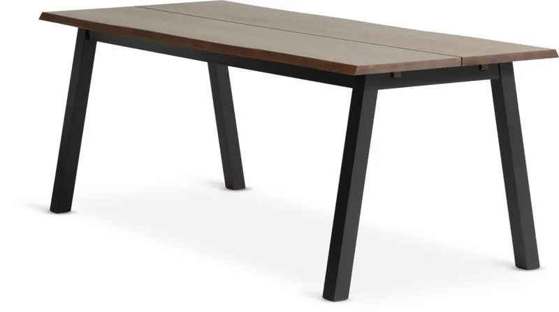 Mesa de comedor SKOVLUNDE 90x200 roble osc en Marrón - Mesas de comedor, Uruguay | JYSK
