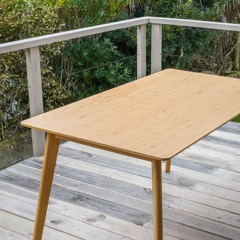 Mesa Livorno en Madera natural - Muebles, Uruguay | Uruguay Bamboo, vista 3